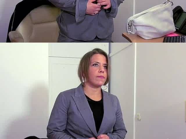 Seductive French MILF Accountant Gets Wild in Car Parts