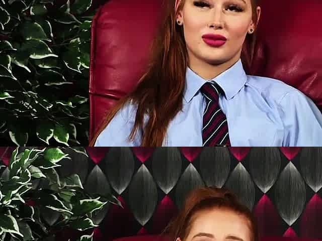 Office stockings voyeur seducing newbie