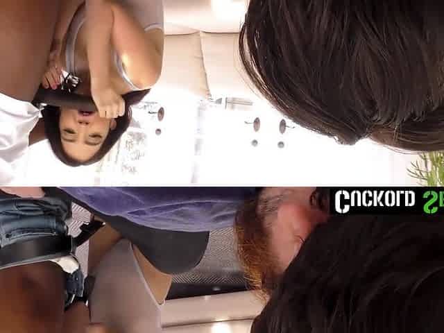 Bitch Gets Dicked Down By Bbc While Cuckold With A Micropenis Watches