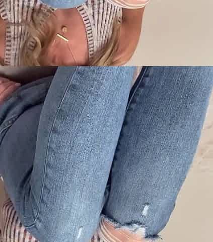 Hot Blonde Babe Solo Masturbation