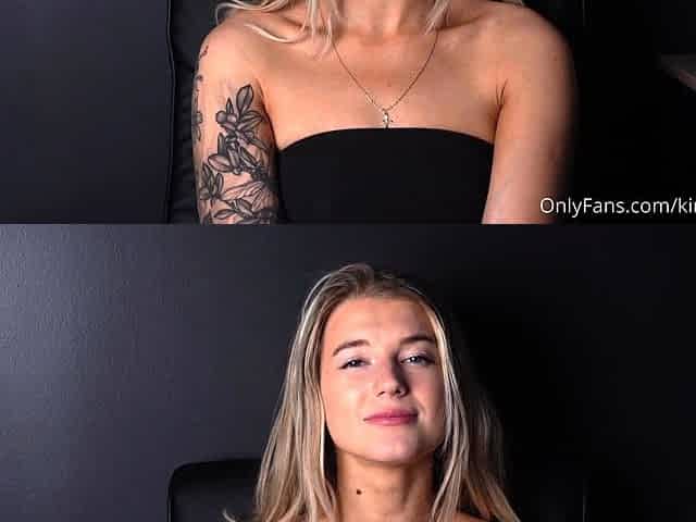 Busty blonde mature solo masturbation for webcam