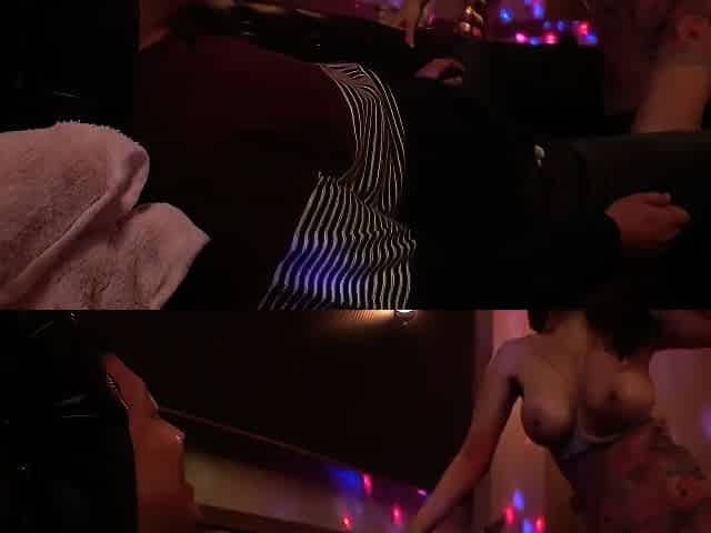 Big boobed busty girl make this self shot video