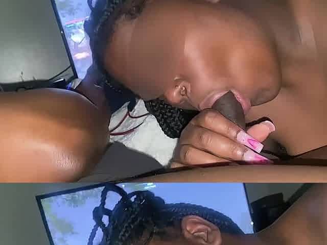 Hawt thick black LIKES to eat shlong whilst I play the game
