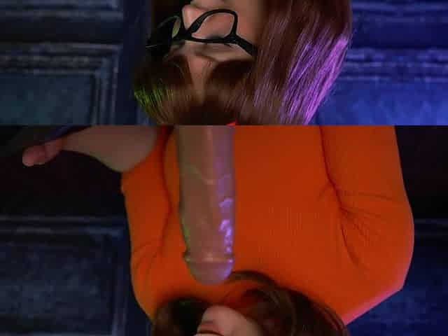 Jinkies! Velma Lifts Shaggy's Curse by Making Him CUM!