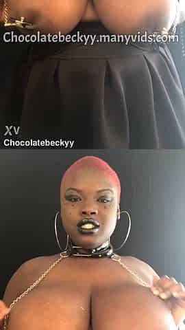 Black big beautiful woman Clamps