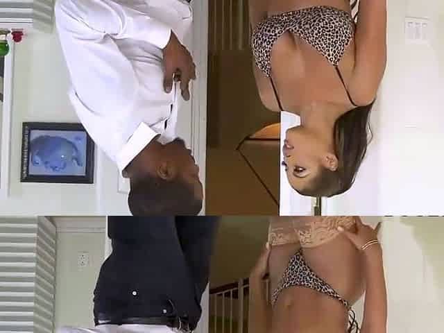 Spanish milf begs for anal sex