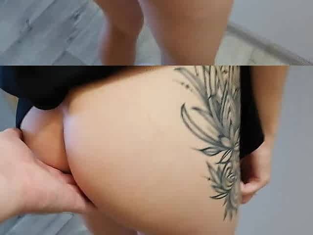 chick in a petticoat no pants was banged, facial - Sunako_Kirishiki