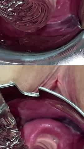 Glass Dildo Cervix Penetration