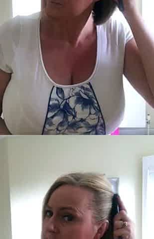 Close up fuck girl in big cock