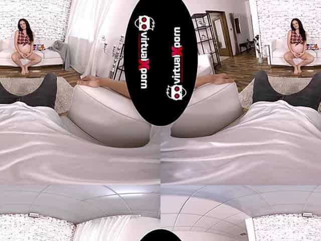 Ninth Month Of Pregnancy - Pregnant Amateur Brunette Blowjob And Hardcore Vr