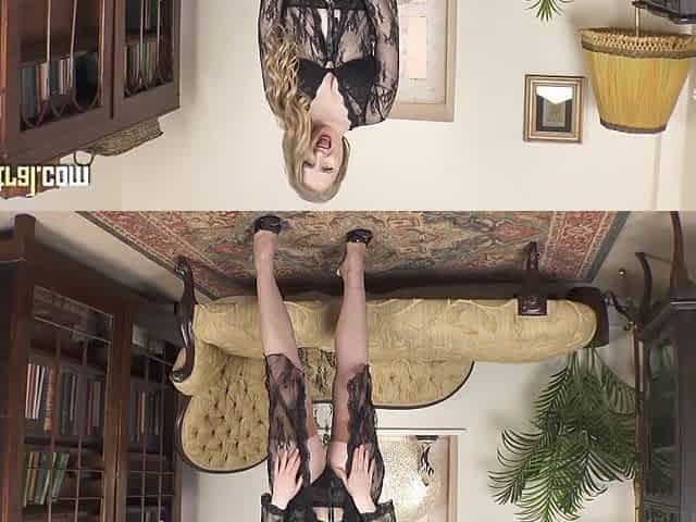 Satine Spark Stocking Fetish Video