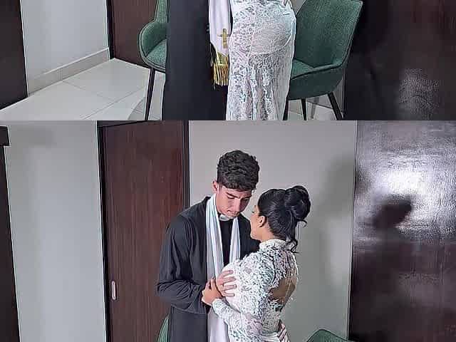 Cheating Bride Screws the Priest on Her Wedding Day- Mariana Martix