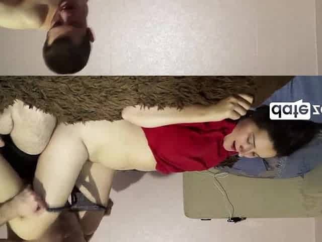 DATEZONE - Homemade banging with a breasty brunette hair