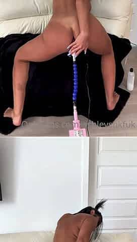 Ashley captivates with daring machine passion in thrilling butt intimate play