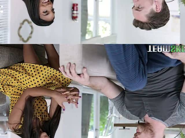 Hot and horny Latina cowgirl Claire Black wanna get slit fucked from behind