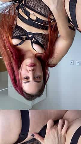 Bbw woman solo toying masturbation
