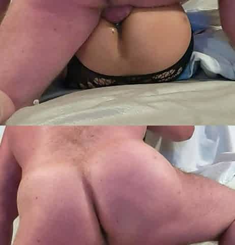 College Amateur Shoving Dick up Ass