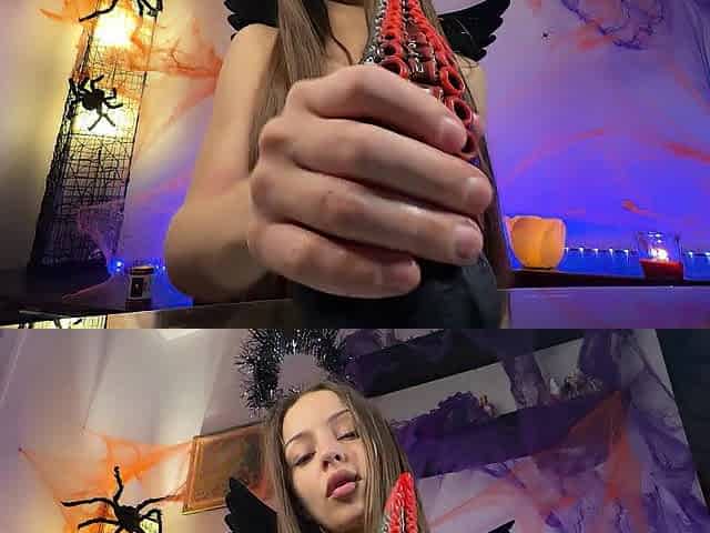 Tiny Witch Stretches Her Constricted Booty gap With A Thick Monster Sex toy. Anal. Squirt