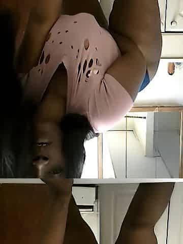 Black big beautiful woman