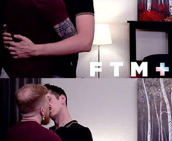 JockPussy - Nice-looking FTM dude Stevie Trixx drilled by tall hung DILF
