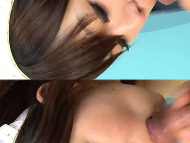 Dirty Japanese Miku Airi causes chaos in group fucky fucky