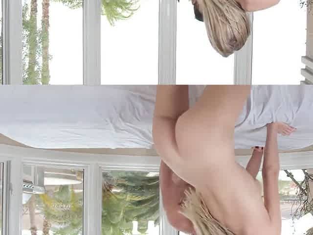 Busty Blonde Teen 18+ Natalia Starr Bounces Her Big Natural Tits On Her Masseurs