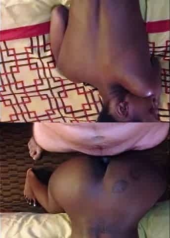 Hot Ebony Hooker Gets Creampie in Her Tight Pussy