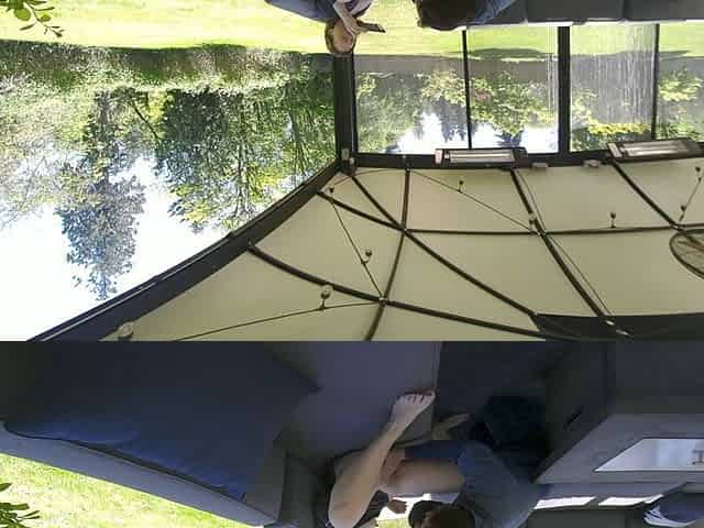 Outdoor Sex in the Gazebo