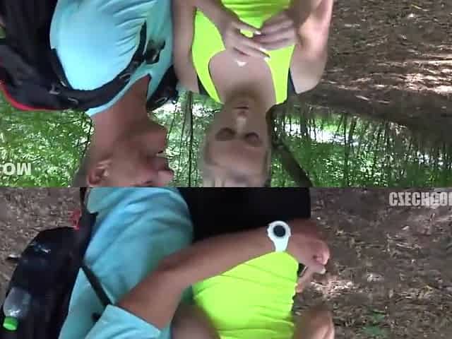 Couples Getting Payed To Have An Outdoor Swinging Sex