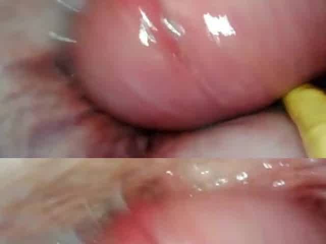 EXCELLENT. CAMERA INSIDE HER VAGINA WHILST I FILL HER WITH CUM
