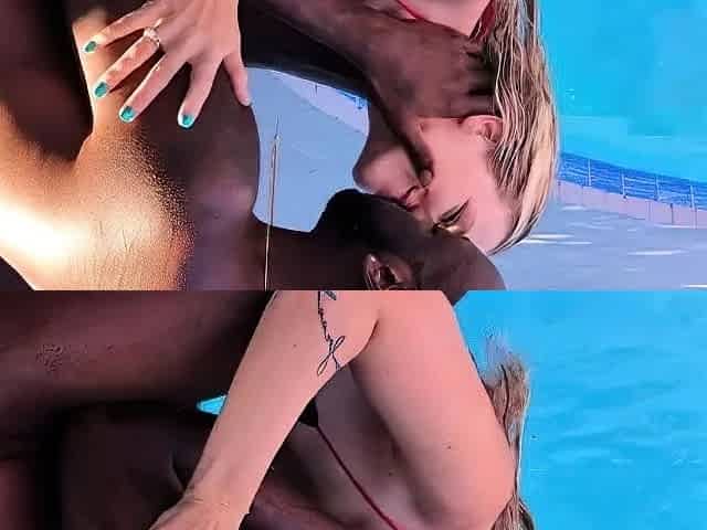 Amateur ebony big cock fucking and facial finale