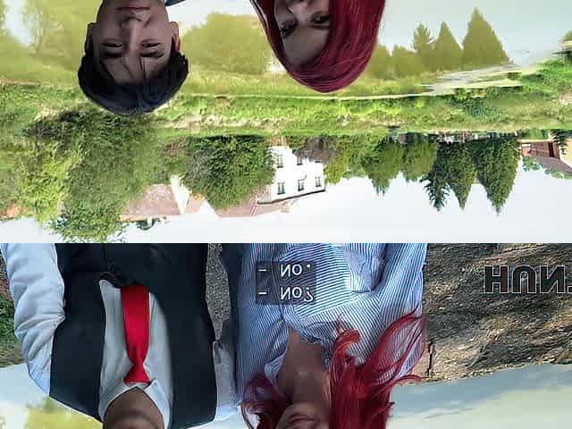 HUNT4K. Lustful redhead Miss Olivia used her natural bazookas and consummate body to tempt a producer