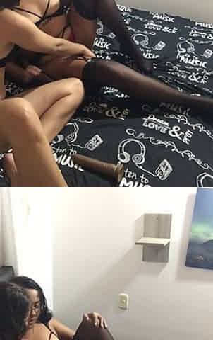 We touch ourselves with my ally and with our sex toy we masturbate our twats