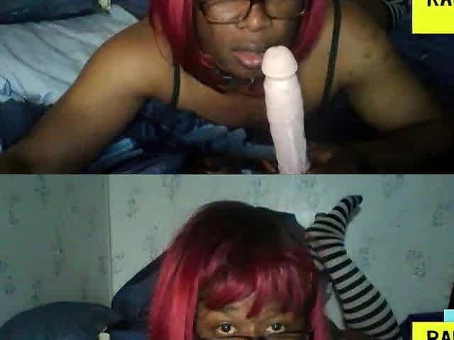Non Binary Floozy has some pleasure sucking and banging with some Recent Toys