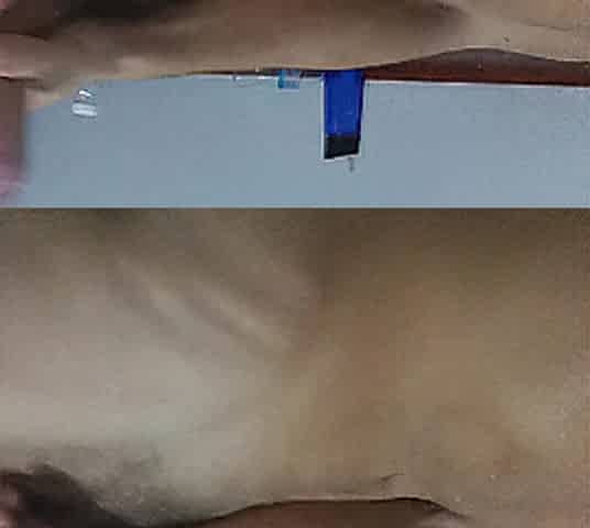 Selfie fast masturbation dedicated to a beauty and giant jizz flow gift