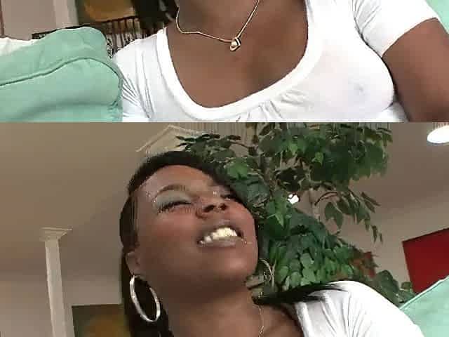 Coffee Brown Gets The Ebony Shlong That babe Wants