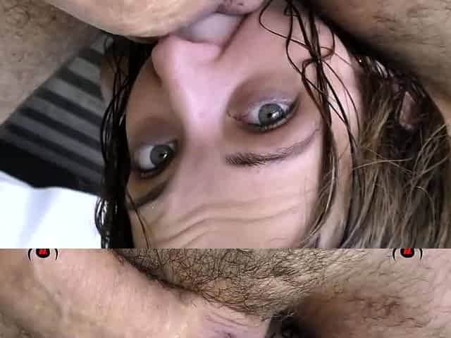 Rough First DP Casting: Innocent Beauty Takes Two Cocks