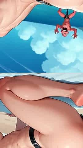 Squirting Penises & Alien Cream: Mind Break Beach Orgasm