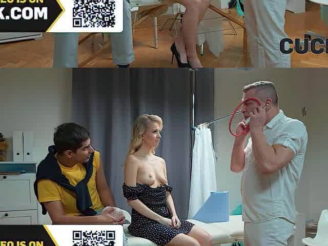 CUCK4K. Doctor Steve cured my cunt. Sexy sex with Nela Decker & Steve Q