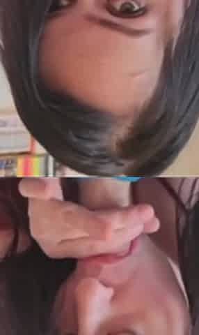 Slutty Girlfriend Makes Boyfriend Cum While Talking About Their Fantasy