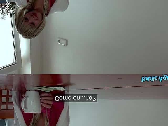 Hawt Golden-haired Lost RUSSIAN mother I'd like to fuck Jogger - Public Agent