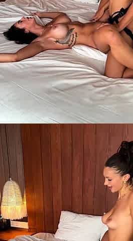 Gracewearslace And Alicia Davis Lesbian Strap On Fuck Each
