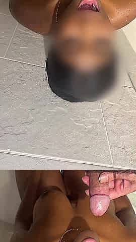 Ebony Hotty Drinks Piddle! (Uncensored In Full Clip)