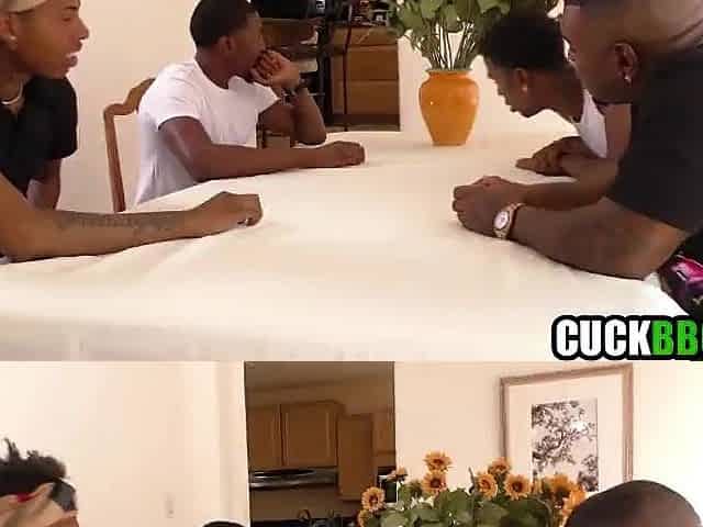 Cuck Spouse See Wife Group Anal Fucked By BBCs