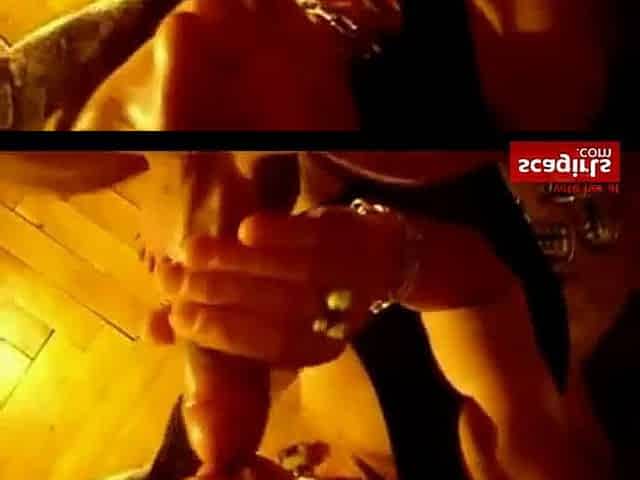 Mature French Amateur Gives a Blowjob on Christmas