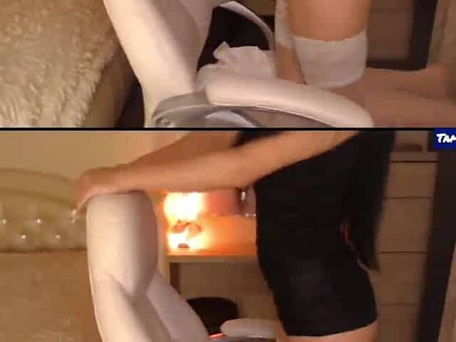 Little Titty Brunette hair Tamarra Roman Hot Disrobe & Twat Vibin' Enjoyment-Time
