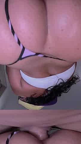 Never Seen Before! Girl Rides My Cock While Dancing on It, with My Cock Inside Her