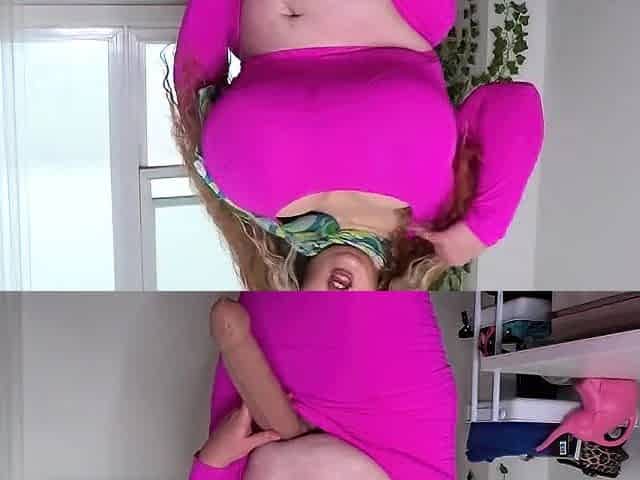 Amateur Blonde With BIG BOOBS Hot Free Cam Show