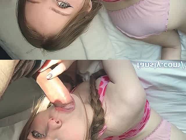 Beauty woke up and truly wanted a real Large Rod