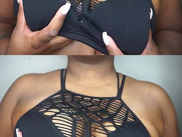 Natural Oiled Large Tit Black
